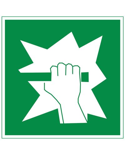 Knus glas, plast refleks 1 mm, 200x200 mm