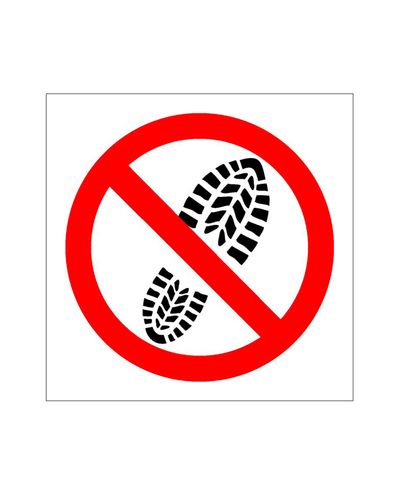 Sko X symb, Plastik 1 mm, 200x200 mm Sko X symb, Plastik 1 mm, 200x200 mm