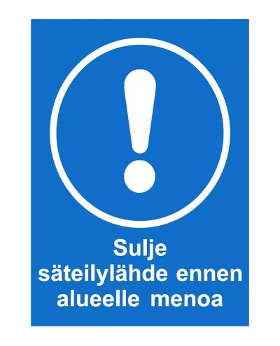 Luk magnetisk strålekilde, 300x400 mm