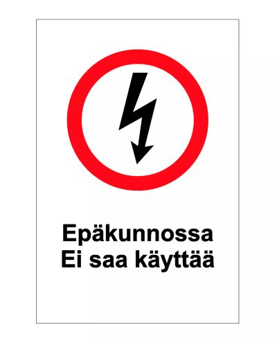 Defekt, Ibond aluminium, 300x400 mm