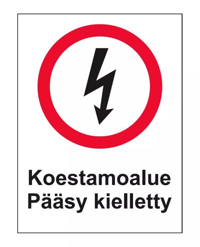 Testområde, klistermærke, 200x300 mm Testområde, klistermærke, 200x300 mm