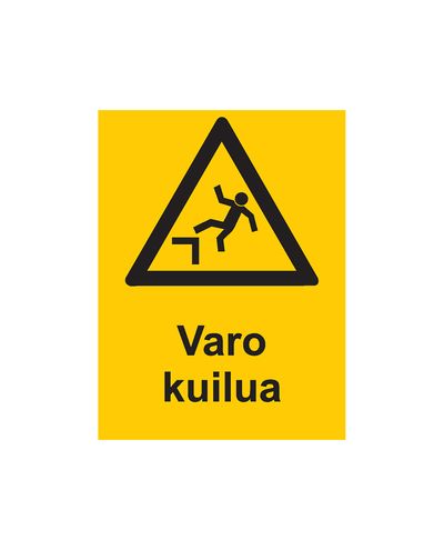 Pas på mellemrummet, Klistermærke, 200x300 mm