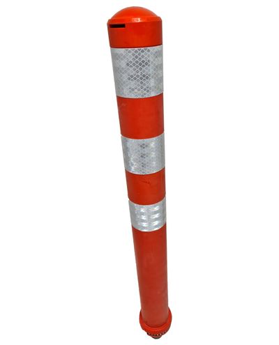 Pullert fleksibel Ø80mm 800mm gevindstiftmontering Pullert fleksibel Ø80mm 800mm gevindstiftmontering