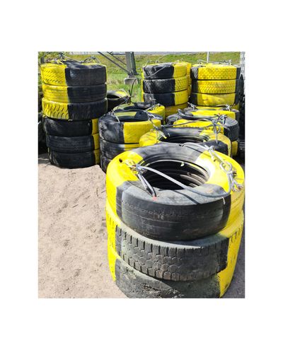 Dæksæt sort/gul
