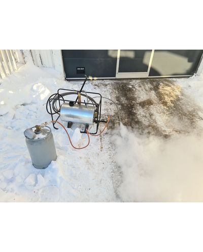 Dampgenerator PP23G (Damp-Janne) inkl. gasbrænder