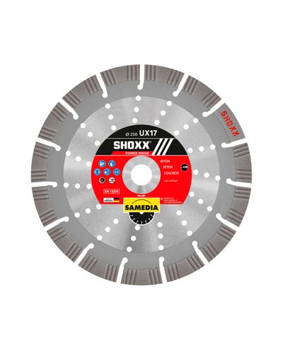 Shoxx UX17 Ø350/25,4 mm diamantklinge (til beton)