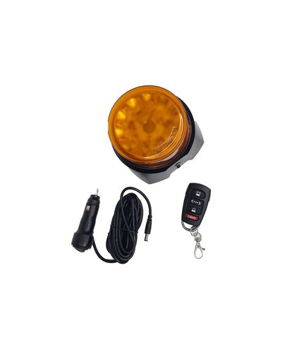 LED-blinklys M12, trådløs fjernbetjening!