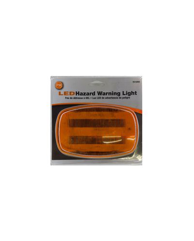 LED-advarselslampe gul