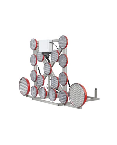 LED dartskive 12V L8H+L9H, motoriseret ramme