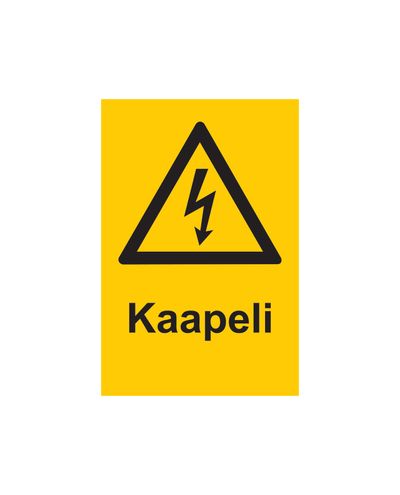 Kabel, klistermærke, 200x300 mm