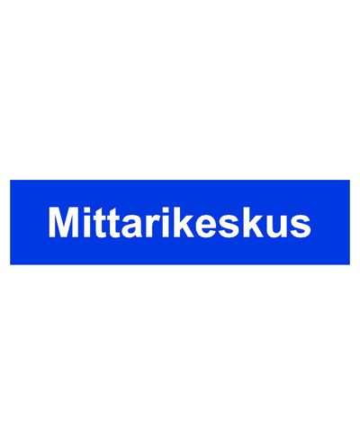 Instrumentcenter, Klistermærke, 400x100 mm