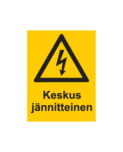 Centralspænding, Klistermærke, 200x300 mm Centralspænding, Klistermærke, 200x300 mm