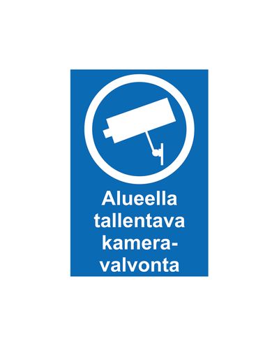 Kameraovervågning til områdeoptagelse, Ibond aluminium, 200x300 mm