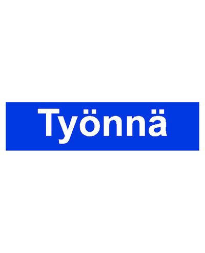 Tryk, klistermærke, 200x50 mm