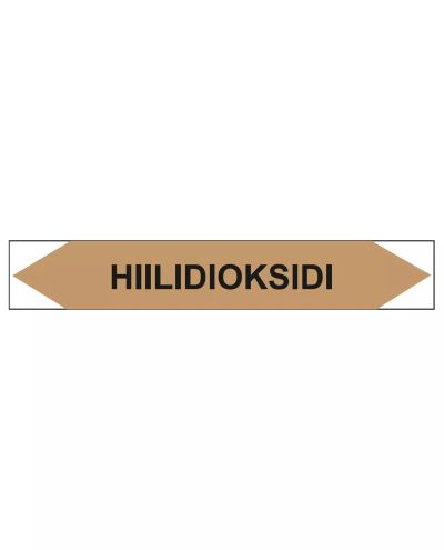 Kuldioxid, 250x40 mm