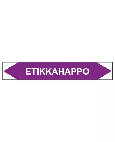 Eddikesyre, 160x25 mm