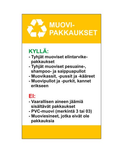 Instruktioner til plastemballage, Ibond, 200x300mm