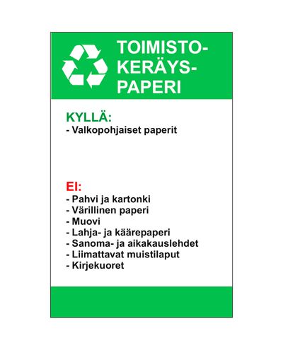 Papiraffaldsguide til kontor, Ibond, 200x300mm Papiraffaldsguide til kontor, Ibond, 200x300mm