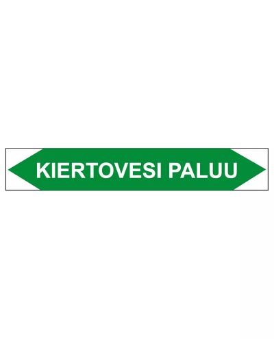 Cirkulationsretur, 160x25 mm