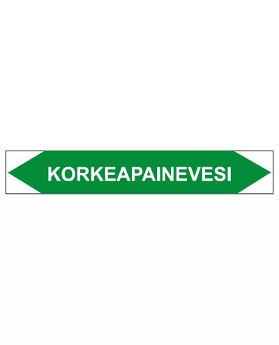 Højtryksvand, 250x40 mm