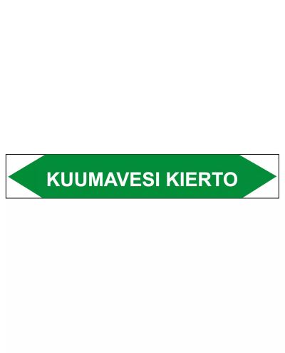 Cirkulation af varmt vand, 160x25 mm