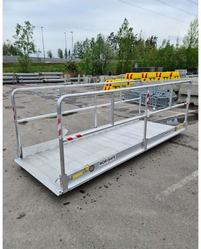 Gangbro i aluminium 4m