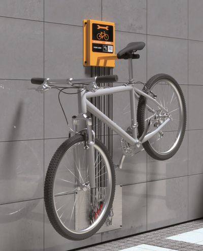 Cykelservicepunkt til væg, HOKO