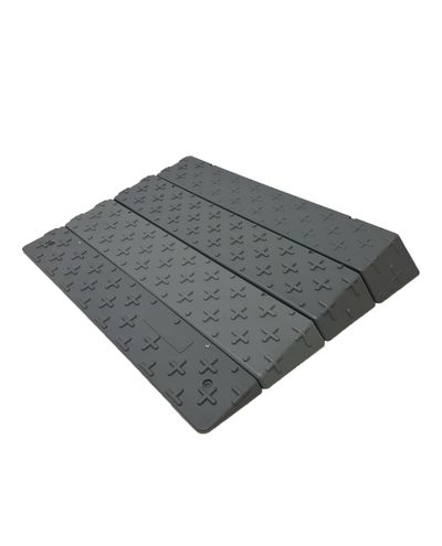 Sammenklappelig plastikrampe, 76*90*10 cm