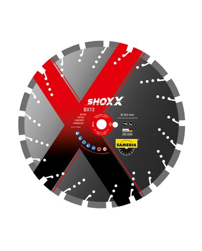 SHOXX BX13 350x25,4/20 (Til beton)