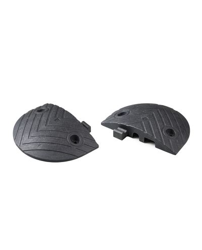 Retarderbump, sort kompositende, 250*350*50 mm