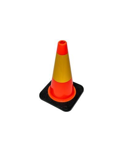 Blød PVC-kegle 45 cm