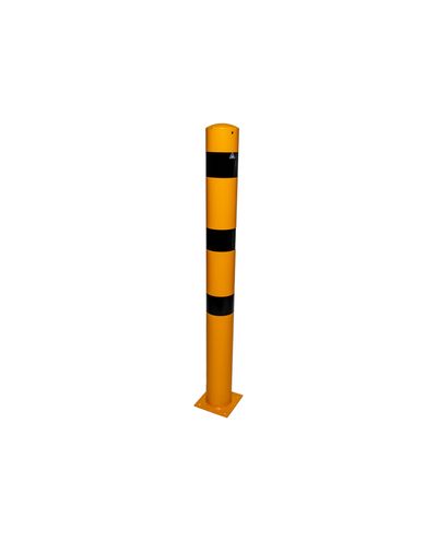 Kollisionspullert, gul/sort, Ø152mm / 1000mm Kollisionspullert, gul/sort, Ø152mm / 1000mm