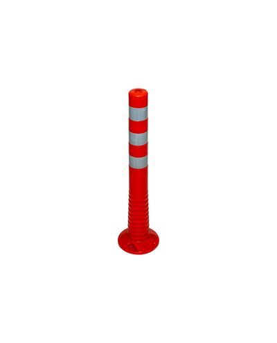 Pullert plast fleksibel 750mm Ø 100mm rød Pullert plast fleksibel 750mm Ø 100mm rød