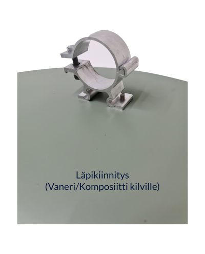 Aluminiumsbeslag 60 mm, 2-sidet