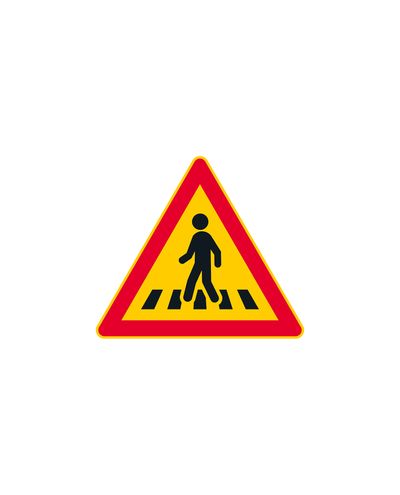 A15 Sikkerhedsbarriere Tidlig advarsel, aluminium (R2-film / ELY-beslag)