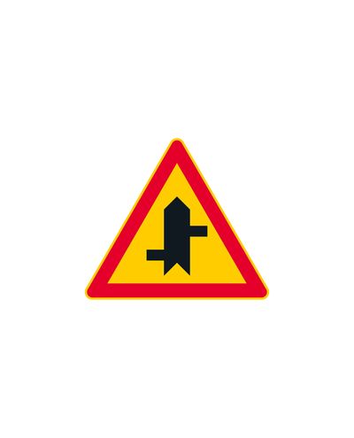A22.2 Sidevejskryds, aluminium (R1-folie / ELY-beslag)