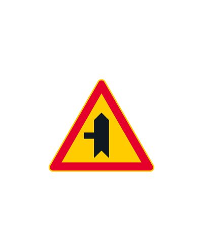 A22.3 Kryds ved sidevej, aluminium (R2 folie / ELY-montering)