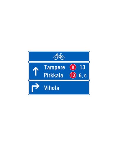 F21.1 Cykelorienteringstavle