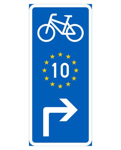F21.2 Cykelorienteringstavle