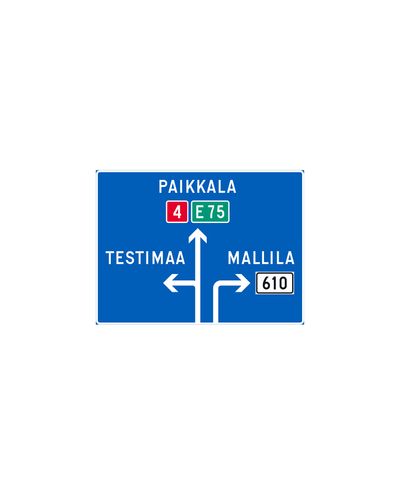 F3 Banespecifik navigationstavle