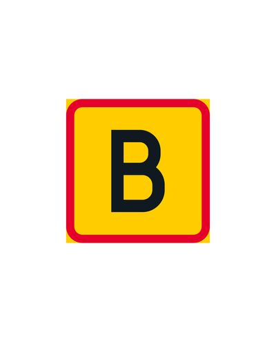 H16 Tunnelklasse, aluminium (R2-folie / ELY-beslag)