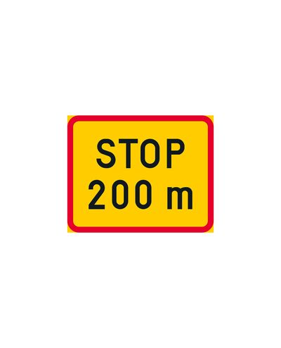 H5 Afstand til obligatorisk stop, aluminium (R2-film / ELY-beslag)